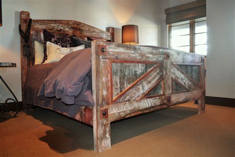 Love This Bed Custom Rustic Bed Rustic Bedroom Furniture Rustic
