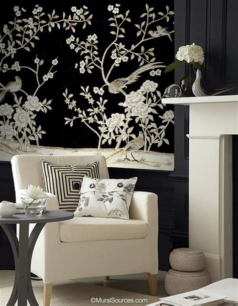 Black Chinoiserie Wallpapers On Wallpaperdog