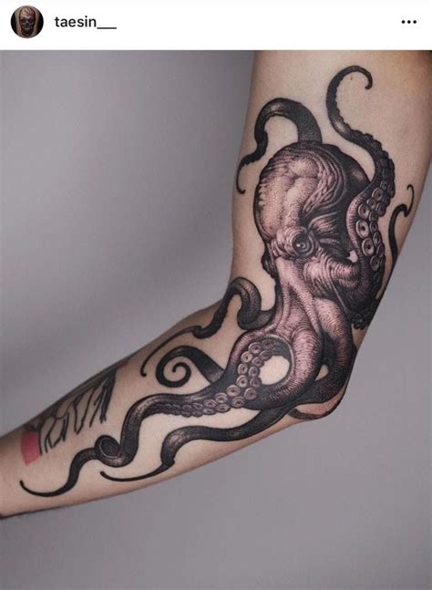 Octopus Thigh Tattoos Octopus Tattoo Sleeve Kraken Tattoo Octopus