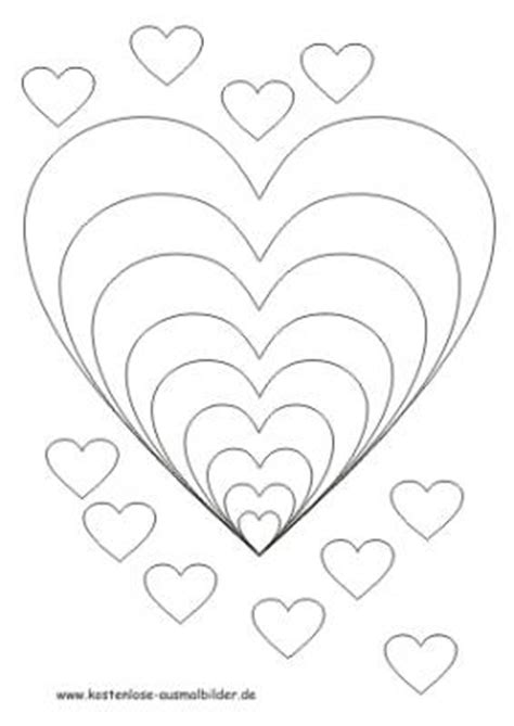 Drucke diese herz schablonen ausmalbilder kostenlos aus. Malvorlagen Herzen | Herzen ausmalen | Ausmalbilder