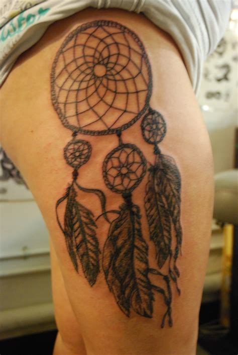 Dreamcatcher tattoo meaning dreamcatchers are pervasive in native american culture, and can be found in many parts of the southwestern and western united states. 12 Stunning Tribal Dreamcatcher Tattoos