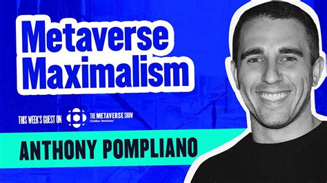 Metaverse Maximalism With Anthony Pompliano Of The Pomp Podcast YouTube