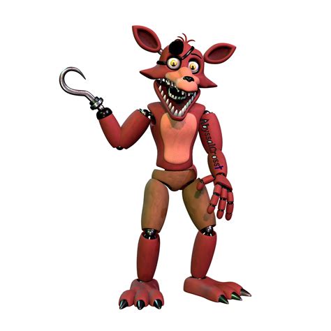Unwithered Foxy Render By Abyssalcross On Deviantart