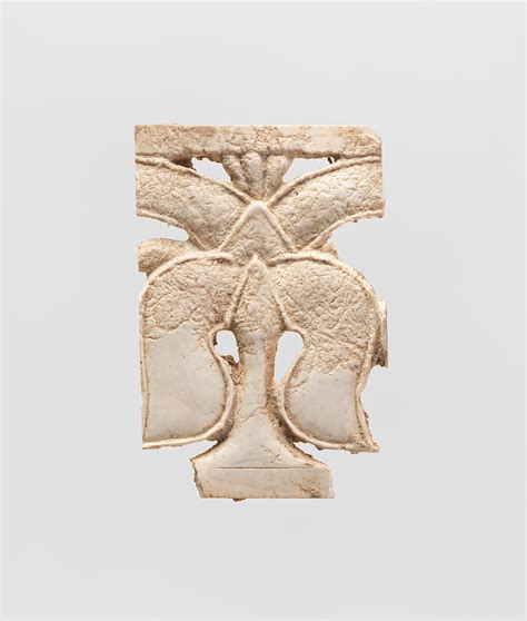 Openwork Furniture Plaque With Leaves Assyrian Neo Assyrian The