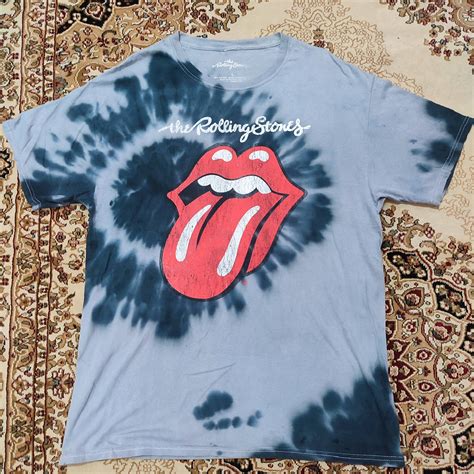 The Rolling Stones The Rolling Stone Tye Dye Band Tees Grailed