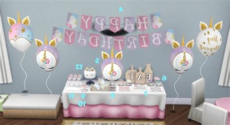 Download Amazing Of Birthday Party Decorations Sims 4 Sims Sims 4