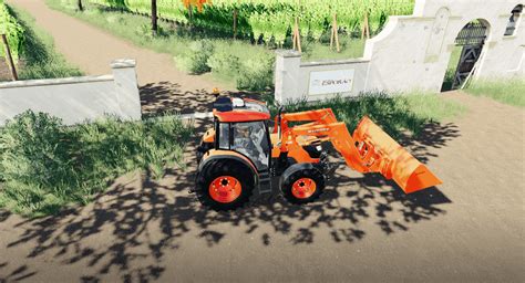 Kubota M4072 V1000 Fs19 Farming Simulator 19 Tractors Mod