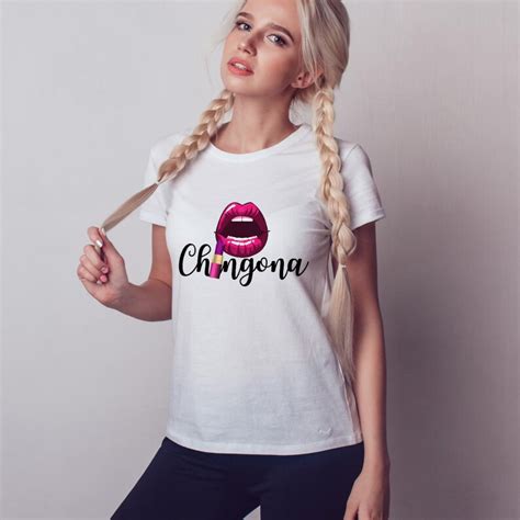 Chingona Svg Chingona Girl Svg Sexy Lips Chingona Png Etsy