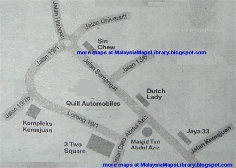 An office tower and lifestyle centre combo. Malaysia Maps Library: Map of Quill Automobiles - Jalan ...