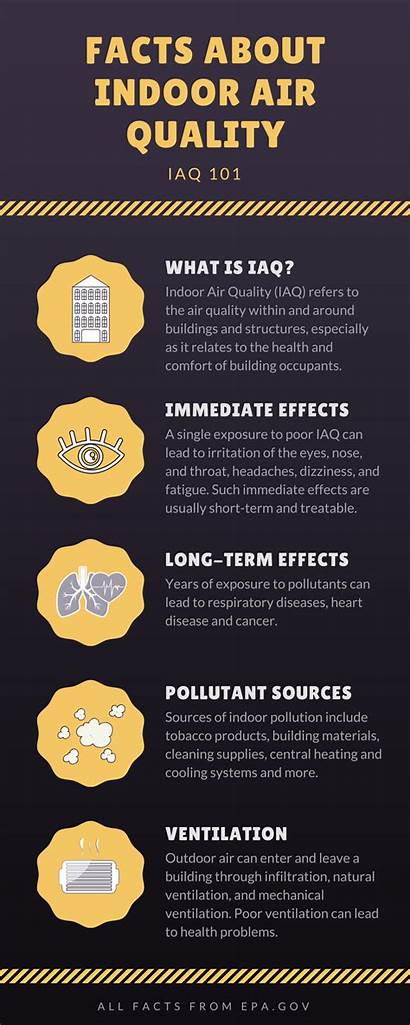 Facts Infographic Air Indoor Iaq Pollution Clean