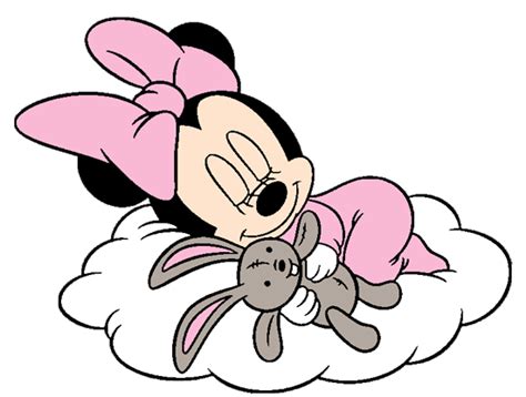 Baby Minnie Mouse Sleeping Clip Art Library