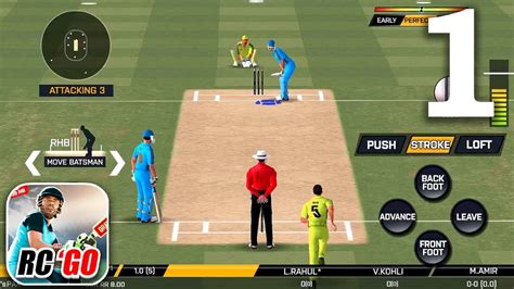 Real Cricket Go Gameplay Walkthrough Android Ios Part 1 Youtube