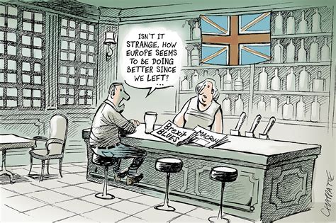 Brexit Blues Globecartoon Political Cartoons Patrick Chappatte