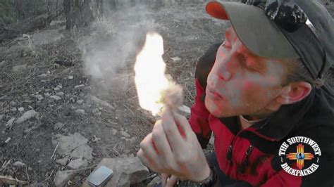 There are 4 primary ways to start a fire without matches: Making Fire With Flint & Steel - YouTube