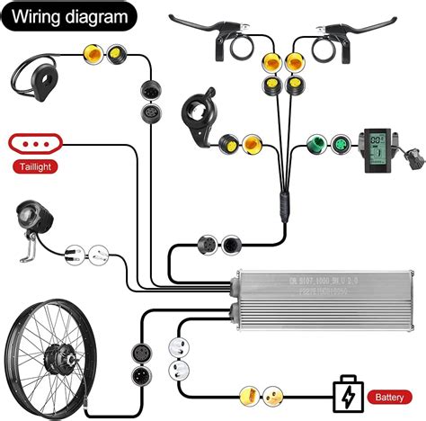 Buy Bafang V W Rear Hub Motor Ebike Conversion Kit For Fat Tire Bikes Cassette Rear