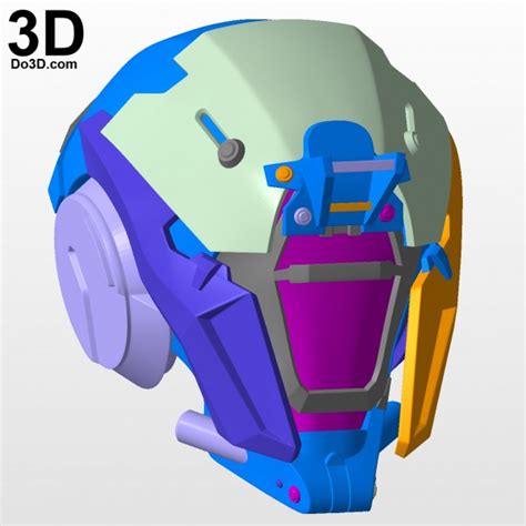 3d Printable Model Locus Watcher I Destiny Warlock Helmet Print File