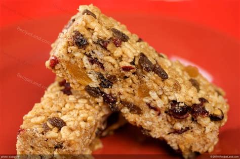 Breakfast Energy Bars Recipe | RecipeLand.com