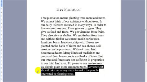 Tree plantation is the best activity for making the planet greener, livelier and healthier. Tree Plantation Paragraph PSC,JSC,SSC,HSC - YouTube