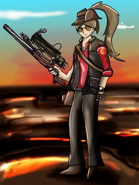 Meet The Sniper By Ii Art On Deviantart