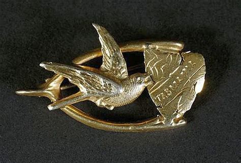 Australian 9ct Gold Brooch Vizard Foundation Collection And Important