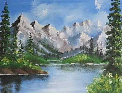 Poster Colour Painting Poster Color Painting Landscape Paintings