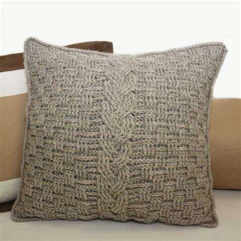 Make a big, fluffy heart pillow along with me! knot•sew•cute design shop: new crochet pattern - aran ...