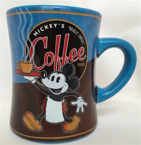 Walt Disney World Mickey Mouse Really Swell Blend Coffee Cup Mug Park