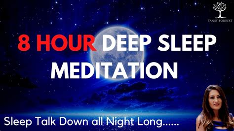 8 Hour Deep Sleep Hypnosis With Subliminal Sleep Affirmations Female Voice Guided Sleep