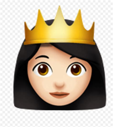 Princess Crown Emoji Emoticon Transparent Queen Emoji Pngcrown Emoji