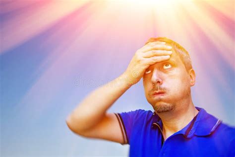 A Very Hot Day Stock Photo Image Of Effort Face People 56730468