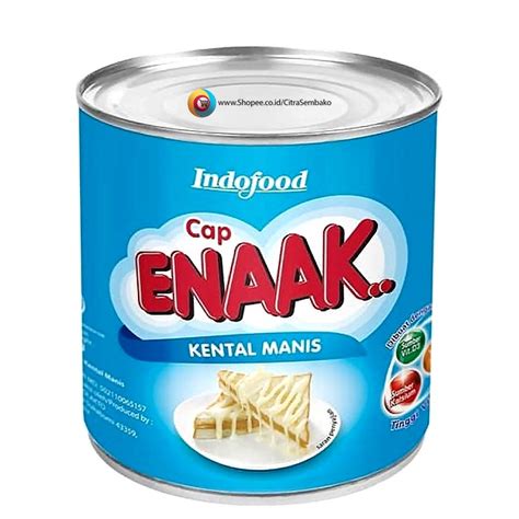 Jual Cap Enaak Skm Indofood Susu Kental Manis Cap Enaak 375gr
