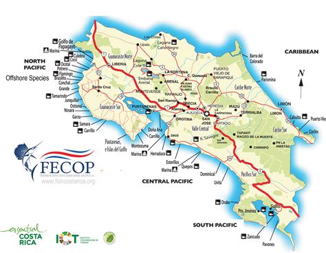 Playa Del Coco Costa Rica Map - change comin