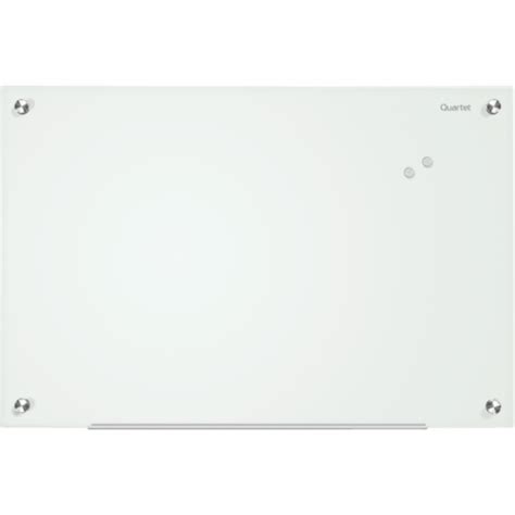 Quartet Infinity Magnetic Glass Dry Erase Board 24 X 36 White Monk