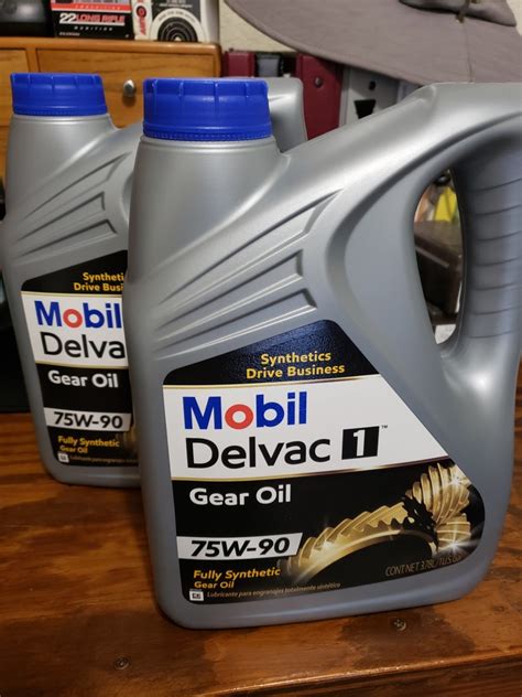 Mobil 1 Delvac 1 75w90 Synthetic Gear Oil Tacoma World