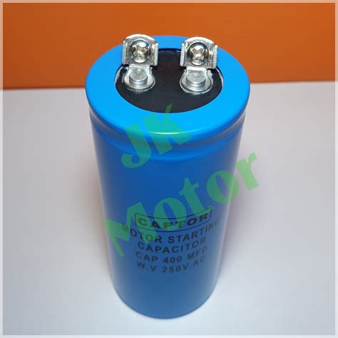 คาปาซิเตอร์ Capacitor Start 300uf 350uf 400uf 450uf 500uf 250vac รุ่น