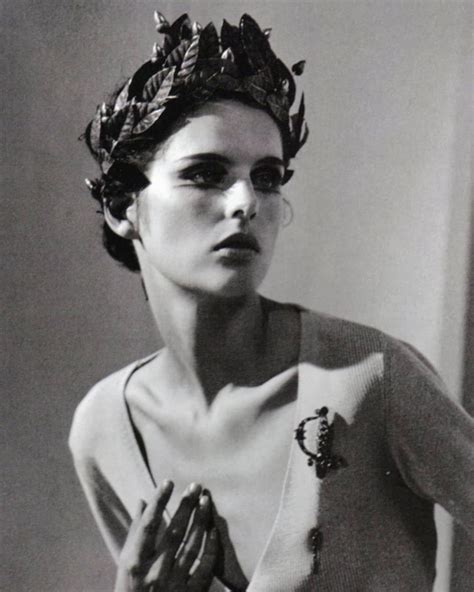 “vision” Stella Tennant Photographed By Steven Meisel For Vogue Italia