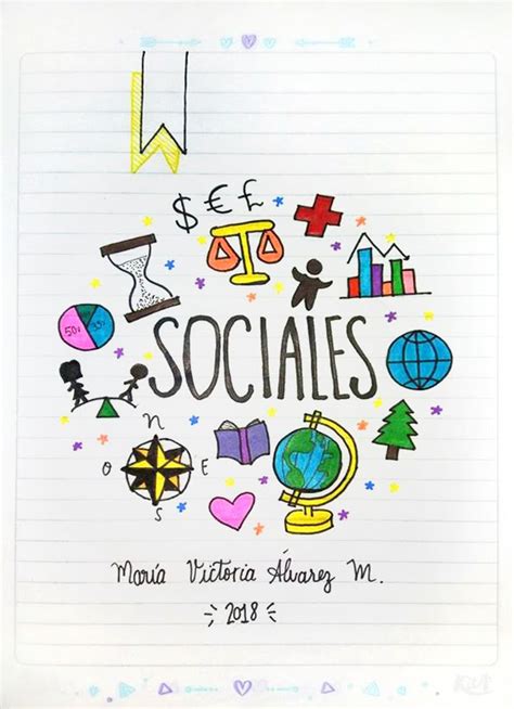 Carátula De Ciencias Sociales 1ce