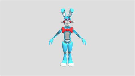 Stylized Toy Bonnie Fbx Version Download Free 3d Model By