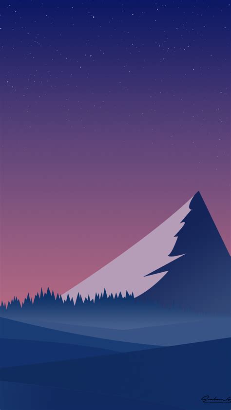 2160x3840 Landscape Mountains Minimalist Sony Xperia Xxzz5 Premium