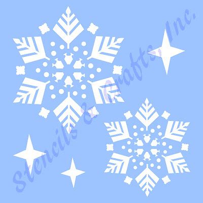 Check the template out on tim quilts. SNOWFLAKES STENCIL CHRISTMAS SNOWFLAKE STENCILS TEMPLATE TEMPLATES CRAFT #1 NEW | eBay