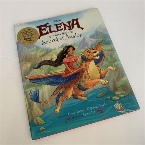 🎈disney Elena Of Avalor Hardcover Book