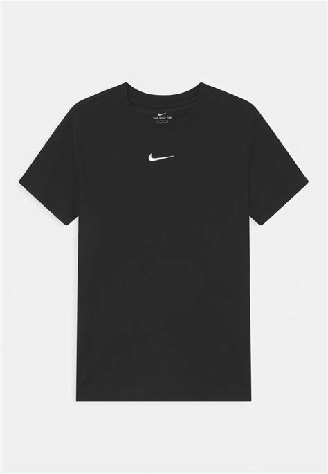 Nike Sportswear Tee T Shirt Basic Blackzwart Zalandonl