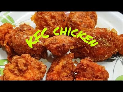 KFC Chicken Recipe In Telugu How To Prepare Kfc Chicken At Home
