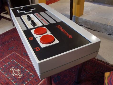 A Giant Functional Nintendo Nes Controller Coffee Table Bit Rebels