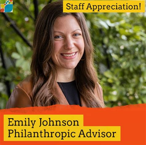 Staff Appreciation Meet Emily Johnson Community Foundation Sonoma County