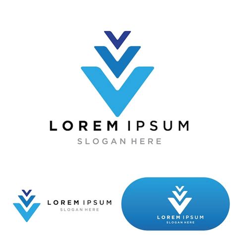 Premium Vector V Letter Logo And Symbol Vector Template
