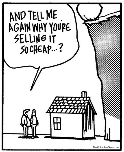 Always Use An Agent Who Understands The Market Realestate Cartoon