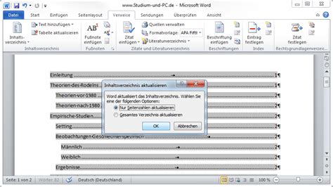 You've seen the news, now discover the story. Inhaltsverzeichnis automatisch erstellen lassen von Word