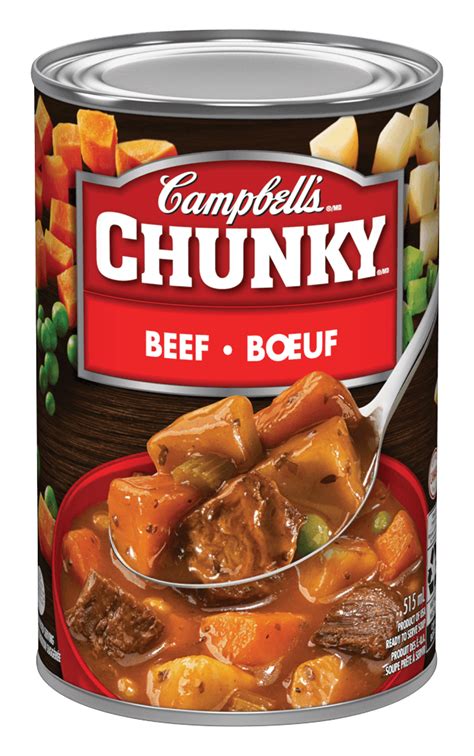 Campbell S Chunky Beef Ml Campbell Company Of Canada