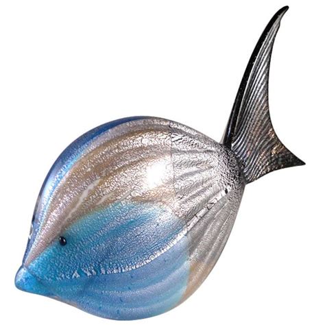 A Rare Murano Glass Fish Sculpture For Sale At 1stdibs